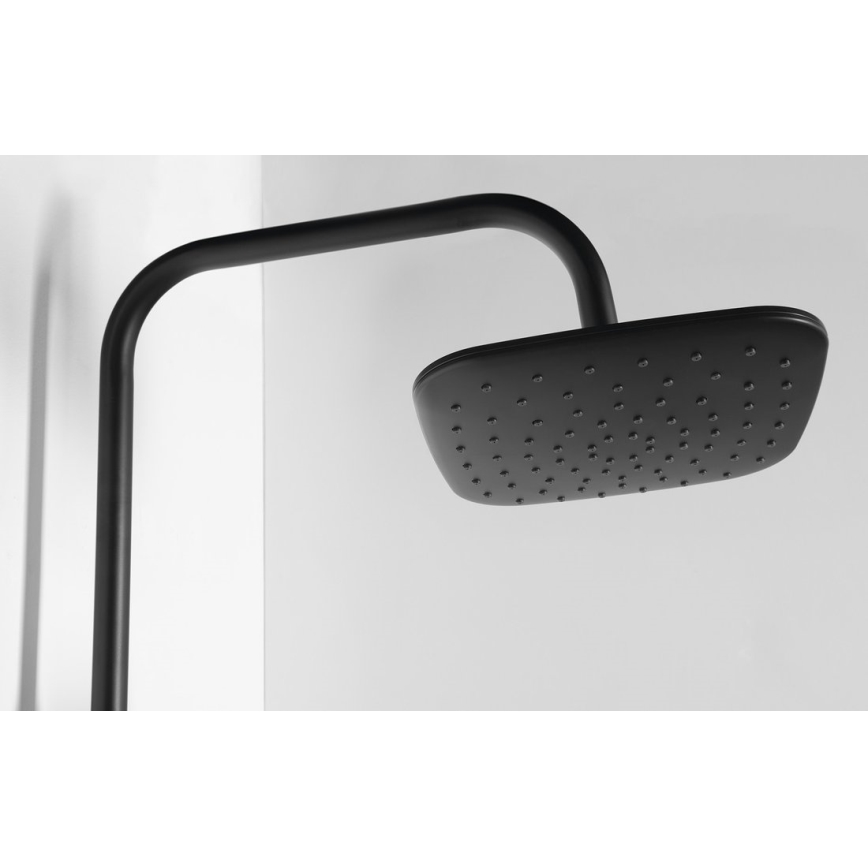Aqualine - Душевой гарнитур KERA матовый черный