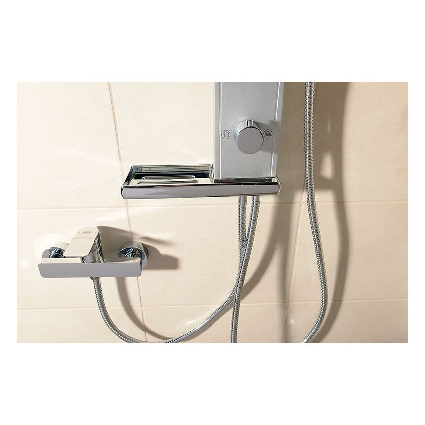 Aqualine - Душевой комплект ROME полированный хром