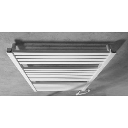 Aqualine - Электрический радиатор для ванной комнаты TONDI-E 400W/230V 97 см белый прямой