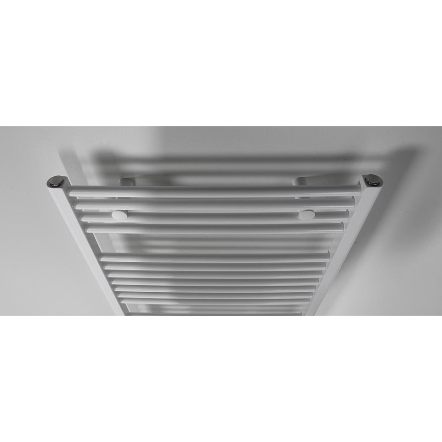 Aqualine - Електричний для ванної кімнати радіатор DIRECT-E 300W/230V 96 см білий прямий