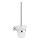Aqualine - Настенный ершик для унитаза SAMBA молочное стекло/блестящий хром