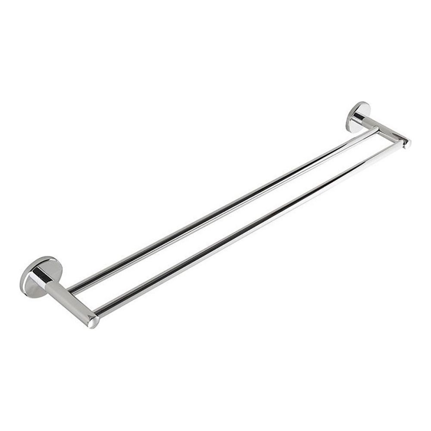 Aqualine - Настінна вішалка для рушників SAMBA 12x64,5 см глянцевий хром