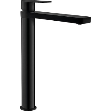 Aqualine - Смеситель для умывальника DAPHNE 29 см матовый черный