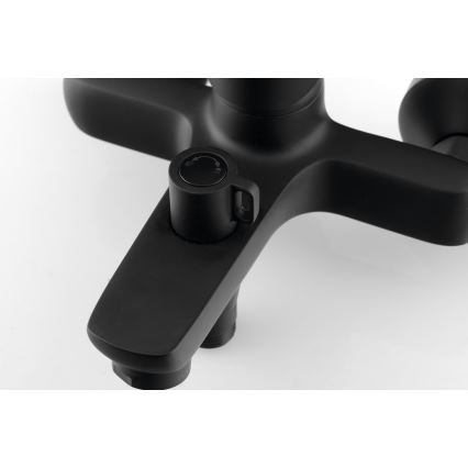 Aqualine - Смеситель для ванны LOTTA матовый черный