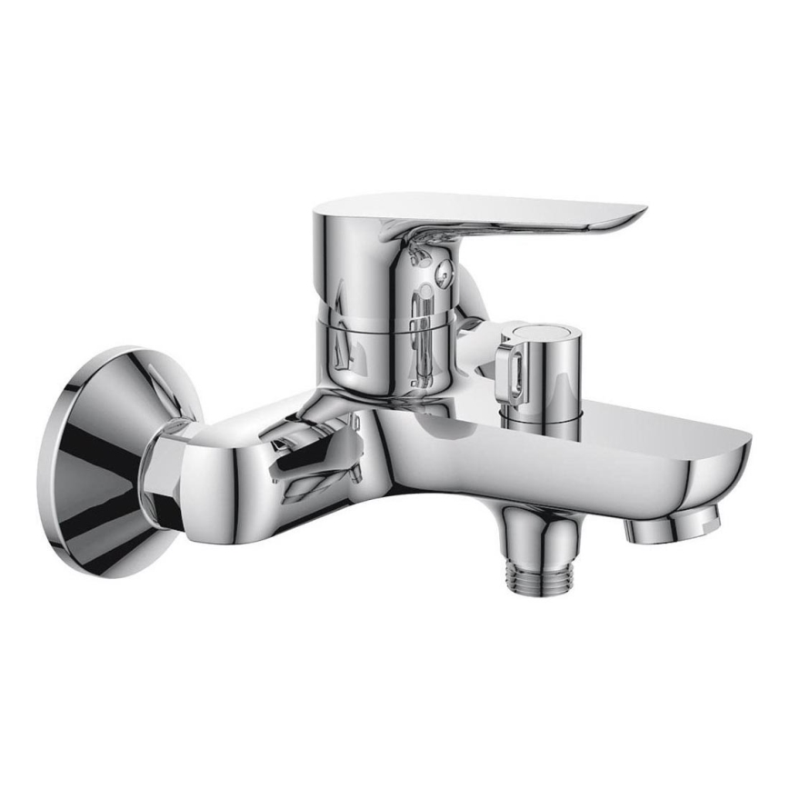 Aqualine - Ванночный смеситель LOTTA, блестящий хром