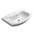 Aqualine - Вбудований умивальник ZERO 65x46 см кераміка/білий