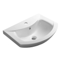 Aqualine - Встраиваемая раковина ZERO 55x44 см, керамика/белая