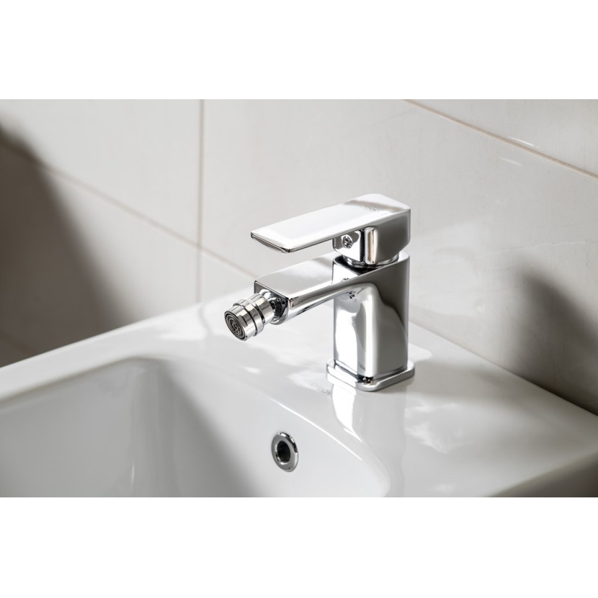 Aqualine - Змішувач для біде FACTOR глянцевий хром