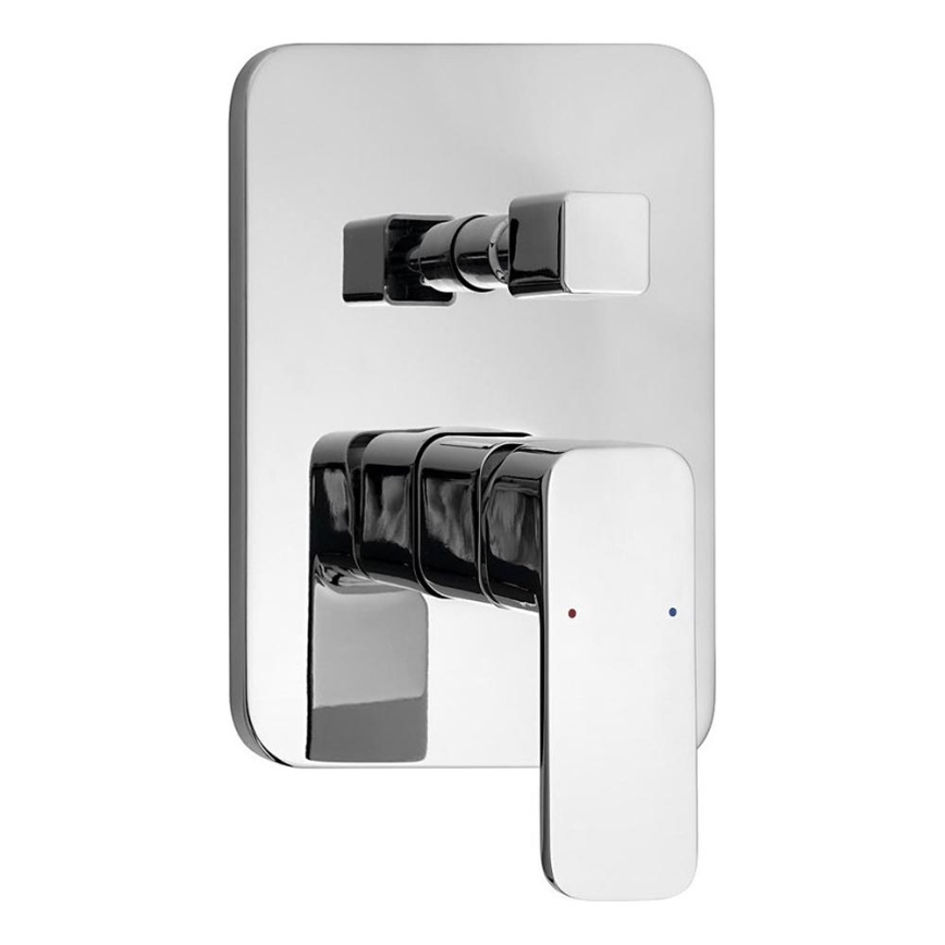 Aqualine - Змішувач для душу для прихованої інсталяції FACTOR глянцевий хром