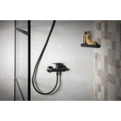Aqualine - Змішувач для душу LOTTA матовий чорний