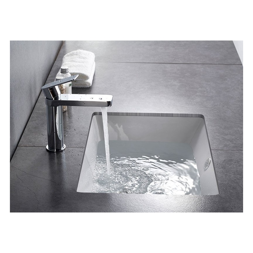 Aqualine - Змішувач для умивальника DAPHNE 15,5 cm глянцевий хром