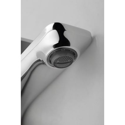 Aqualine - Змішувач для умивальника FACTOR глянцевий хром