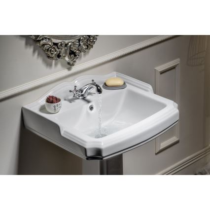 Aqualine - Змішувач для умивальника VICTORIA глянцевий хром