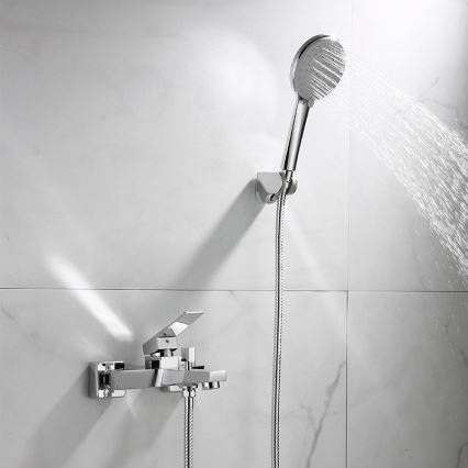 Aqualine - Змішувач для ванни RITMO глянцевий хром