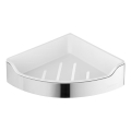 Aqualine - Кутова полиця для душу SAMBA 21,8x30 см глянцевий хром