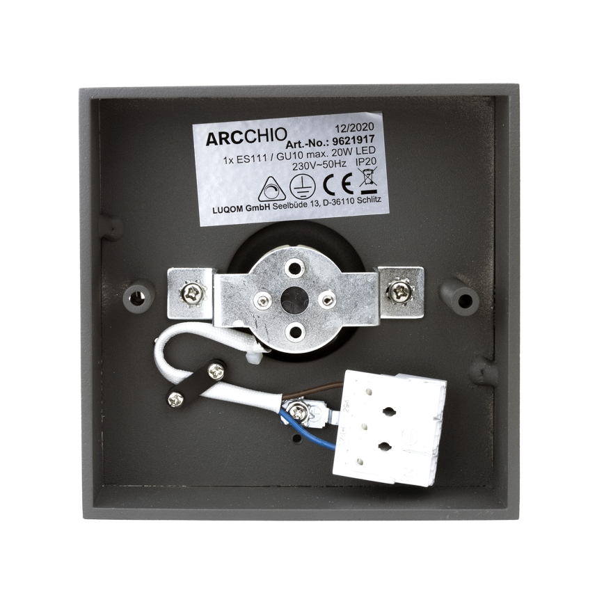 Arcchio - LED Точечный светильник MABEL 1xGU10/ES111/11,5W/230V