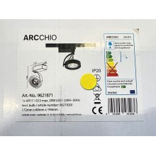 Arcchio - Светодиодный точечный светильник для трековой системы RICK AR111 1xG53/13W/230V