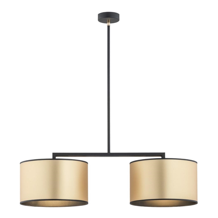 Argon 0898 - Люстра на штанге KARIN 2xE27/15W/230V латунь/черная