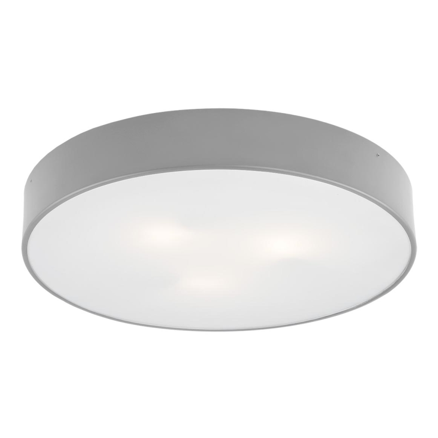 Argon 1187 - Стельове світильник DARLING 3xE27/15W/230V діам. 45 см сірий