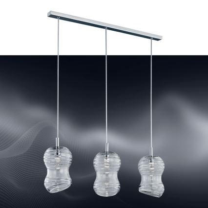 Argon 1366 - Светодиодная люстра на тросе COMO 3xLED/5W/230V