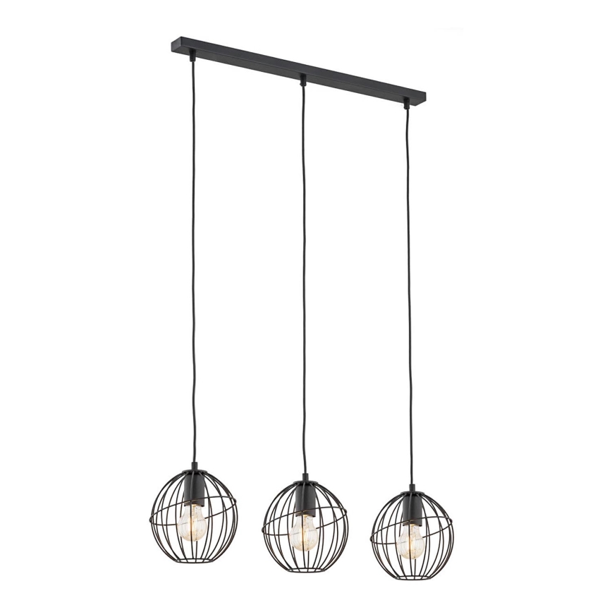 Argon 1401 - Підвісна люстра BORNEO 3xE27/15W/230V