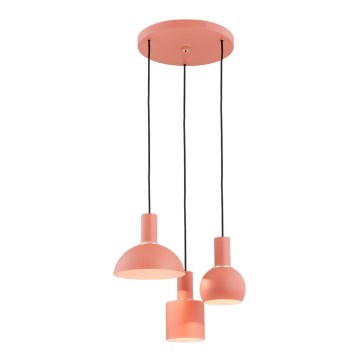 Argon 1469 - Підвісна люстра SINES 3xE27/15W/230V помаранчева