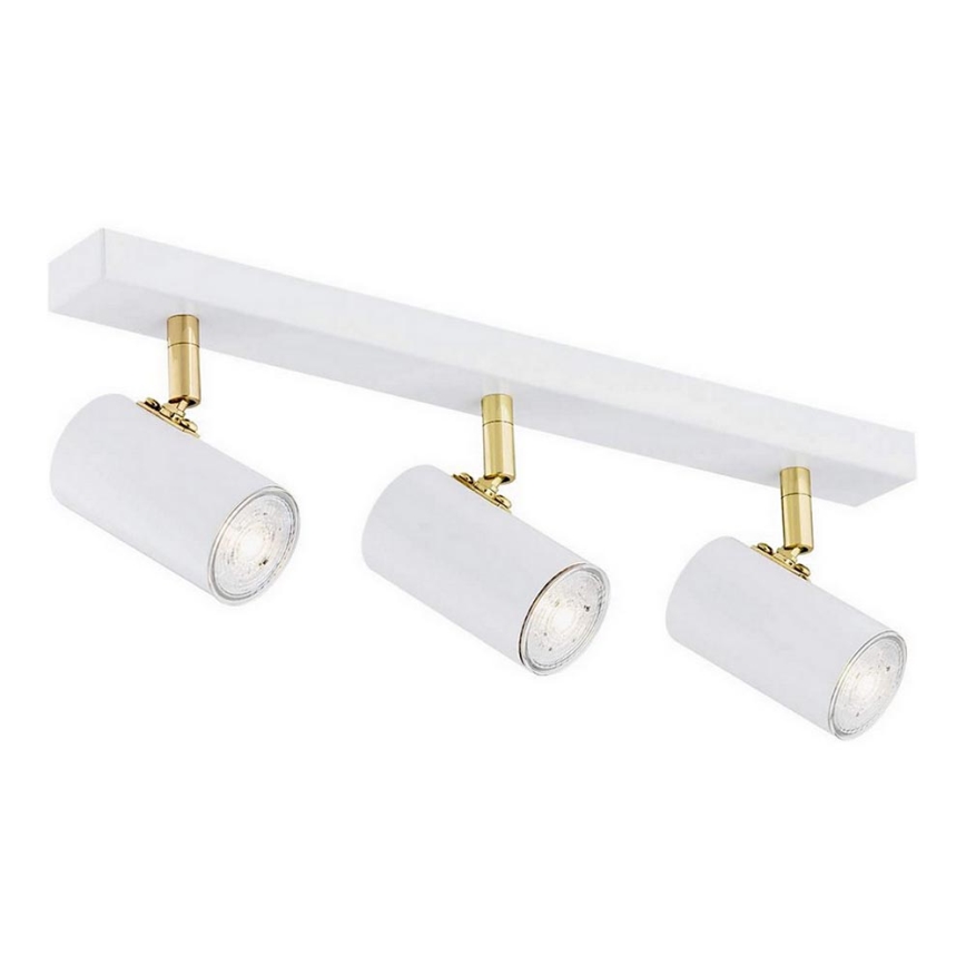 	Argon 1475 - Точечный светильник LAGOS 3xGU10/5W/230V белый/золотой