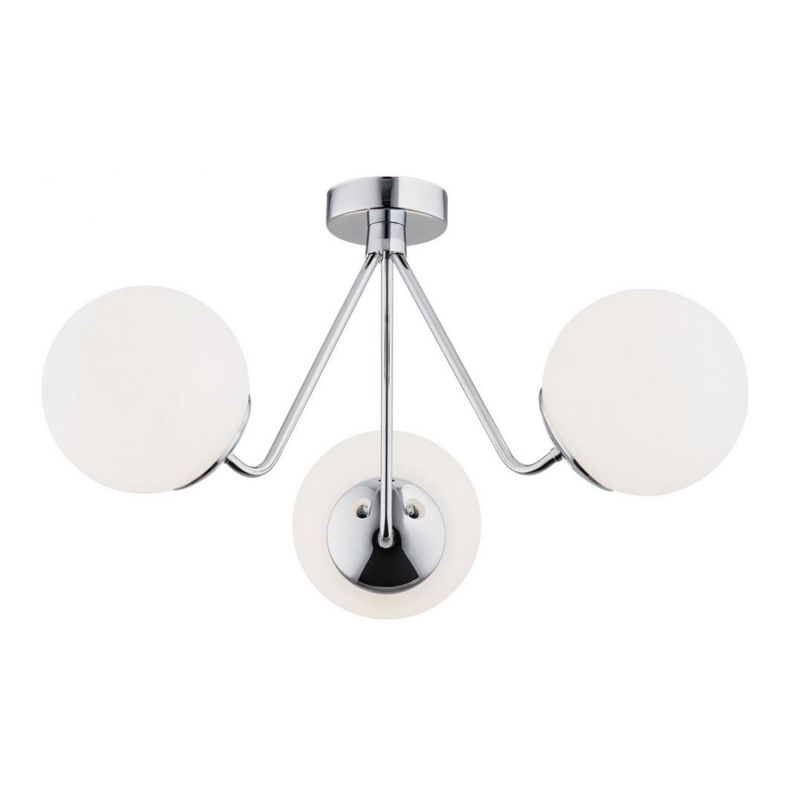 Argon 1477 - Припотолочная люстра TOMAR 3xE27/15W/230V блестящий хром