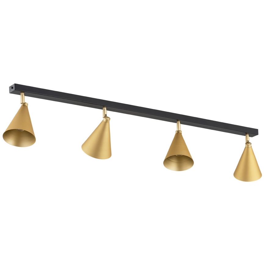 Argon 1807 - Точковий світильник LUCINDA 4xE14/7W/230V золотистий