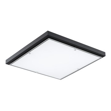 Argon 1826 - Стельовий світильник CARLSON 4xE27/15W/230V 60x60 см чорний