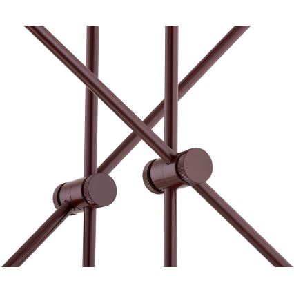 Argon 1842 - Люстра на штанге ABSOS 4xE14/7W/230V алебастр коричневый
