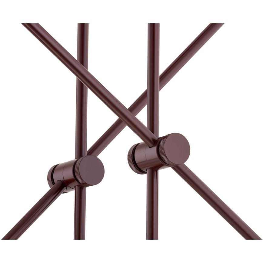 Argon 1842 - Люстра на штанзі ABSOS 4xE14/7W/230V алебастровий коричневий