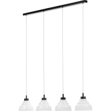 Argon 1860 - Підвісна люстра VENTURA 4xE27/15W/230V