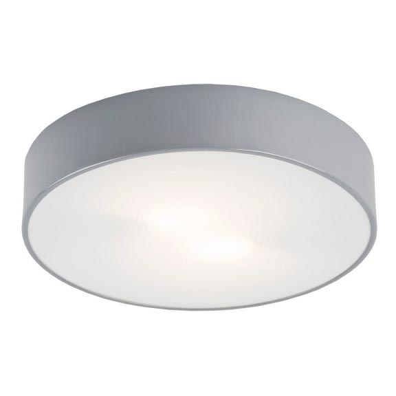 Argon 2083 - Стельовий світильник DARLING 5xE27/15W/230V діам. 60 см сірий