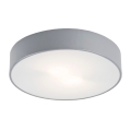 Argon 2535 - Потолочный светильник DARLING 6xE27/15W/230V диаметр 75 см серый