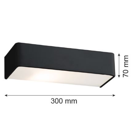 Argon 3075 - Настенный светильник RODAN 1xE27/15W/230V