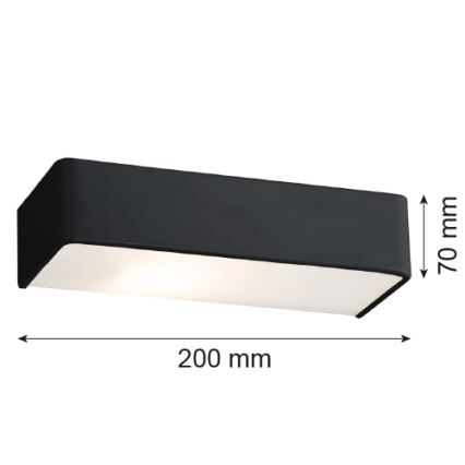 Argon 3079 - Настенный светильник RODAN 1xE27/15W/230V