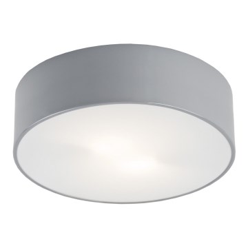 Argon 3080 - Потолочный светильник DARLING 2xE27/15W/230V диаметр 25 см серый