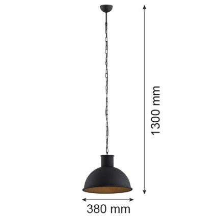 Argon 3191 - Люстра EUFRAT 1xE27/60W/230V