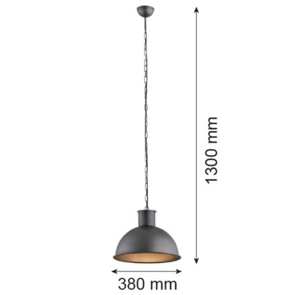 Argon 3192 - Люстра EUFRAT 1xE27/60W/230V
