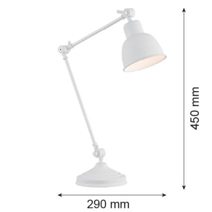 Argon 3194 - Настільна лампа EUFRAT 1xE27/15W/230V