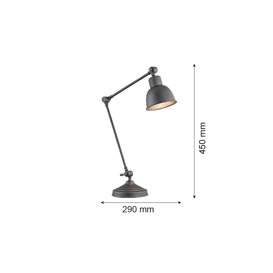 Argon 3195 - Настільна лампа EUFRAT 1xE27/15W/230V