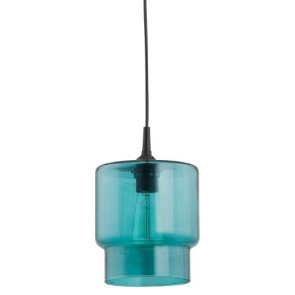 Argon 3271 - Підвісна люстра NEWA 1xE27/15W/230V бірюзовий