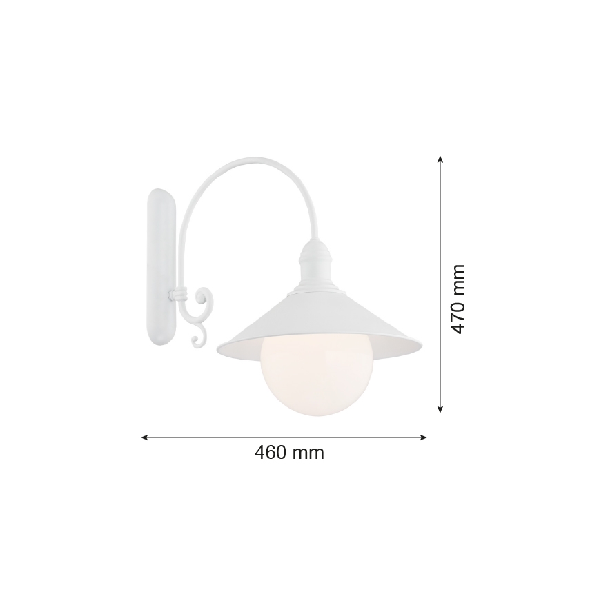 Argon 3297 - Настенный светильник ERBA BIS 1xE27/60W/230V