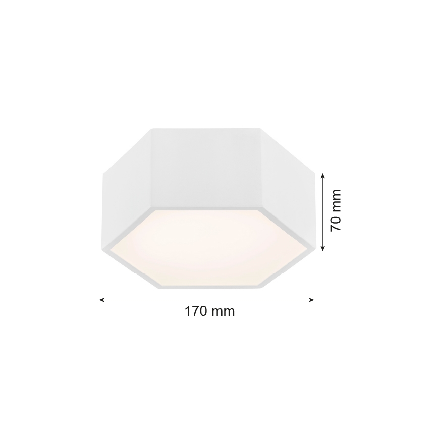 Argon 3828 - Світлодіодний стельовий світильник ARIZONA LED/9W/230V білий
