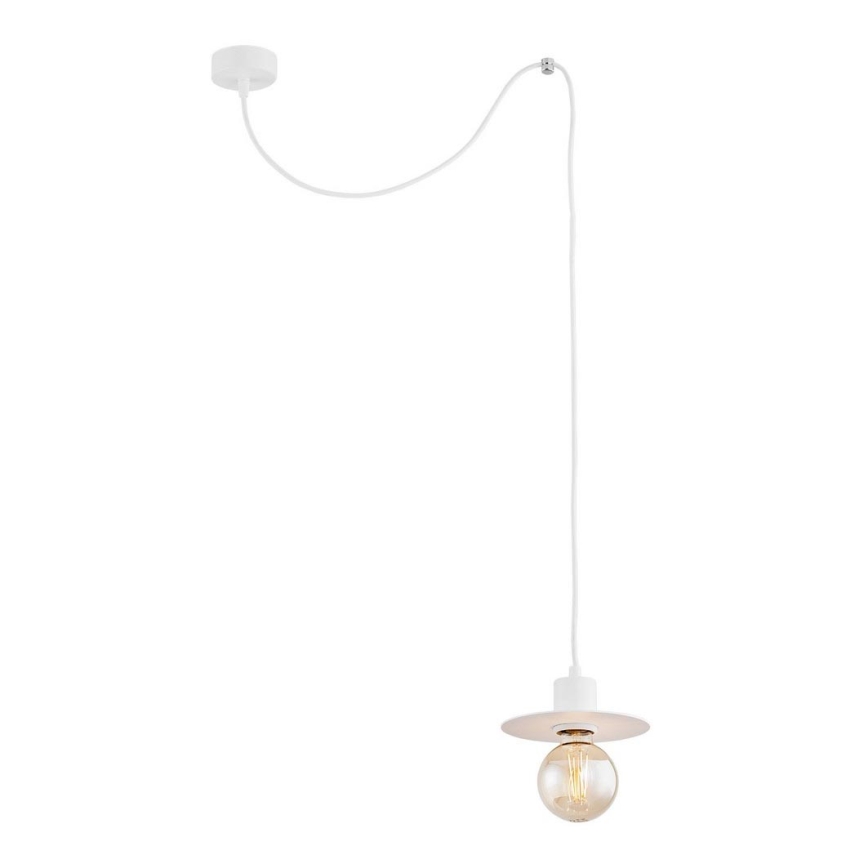 Argon 3834 - Люстра на тросе CORSO 1xE27/15W/230V белая