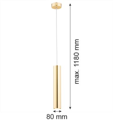 Argon 4057 - Підвісна люстра GOMERA 1xGU10/5W/230V латунь