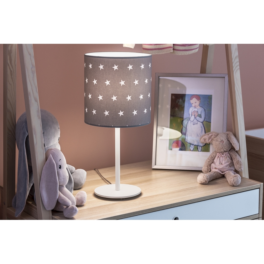 Argon 4125 - Настольная лампа MAGIC 1xE27/15W/230V белая