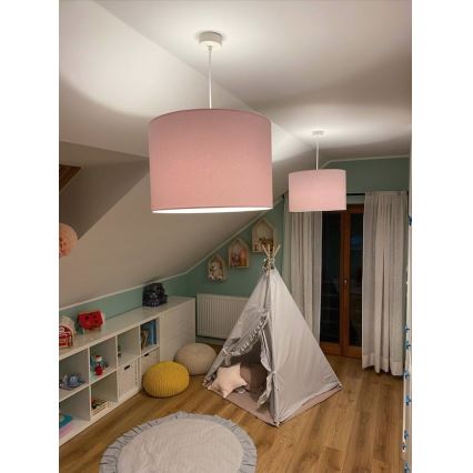 Argon 4136 - Підвісна люстра MAGIC 1xE27/15W/230V рожевий