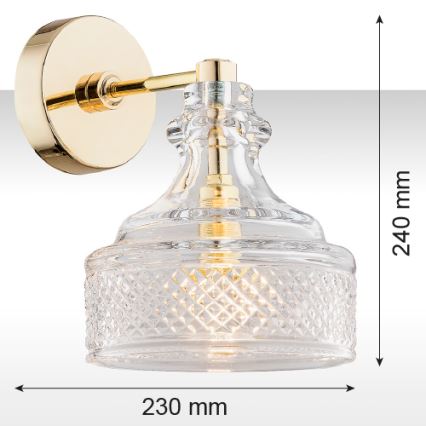 Argon 4199 - Настенный светильник CRUZ 1xE14/7W/230V